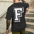 Best Friendshipseven Letters F From Friends メンズTシャツ バックプリント 彼への贈り物