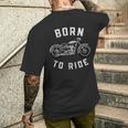 Biker Motorcycle Club Classic メンズTシャツ バックプリント 彼への贈り物