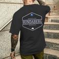 Bundaberg Australia バンダバーグ クイーンズランド オーストラリア メンズTシャツ バックプリント 彼への贈り物