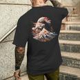 Bushido Retro Japonamouraïintagewords Warrior Japonais T-shirt imprimé au dos Cadeaux pour lui