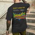Can I Lick It 周期表 面白い 科学 先生 学生 メンズTシャツ バックプリント 彼への贈り物