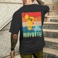 Carte De Mayotte 976 Idee Cadeauouvenir Pour Mahorais T-shirt imprimé au dos Cadeaux pour lui