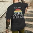 I Climbed Cotopaxiummit Club ハイキング エクアドルハイキング 長袖tシャツ メンズTシャツ バックプリント 彼への贈り物