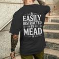 Easy Distracted By Mead 長袖tシャツ メンズTシャツ バックプリント 彼への贈り物
