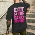 Eatleep Dance リピートダンサー メンズ レディース ダンサー ラブダンス メンズTシャツ バックプリント 彼への贈り物