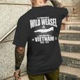 F-4 Phantom Wild Weaselietnam メンズTシャツ バックプリント 彼への贈り物