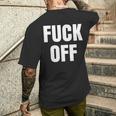 Fack Off – デザイン – Fuck Off メンズTシャツ バックプリント 彼への贈り物