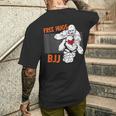 Free Hugs ブラジリアン柔術 Bjj 格闘技 面白い総合格闘技 メンズTシャツ バックプリント 彼への贈り物