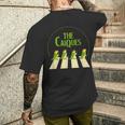 Birb Parrot Pet Doodle Parody The Caiques メンズTシャツ バックプリント 彼への贈り物