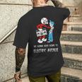 Reddy Kilowatt Electric Avenue 80年代ブームボックス ビンテージ メンズTシャツ バックプリント 彼への贈り物
