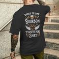 This Is My Bourbonテイスティングウイスキー愛好家へのギフト。 長袖tシャツ メンズTシャツ バックプリント 彼への贈り物