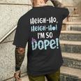 Heigh-Ho Heigh-Ho ランニングマイナー メンズTシャツ バックプリント 彼への贈り物