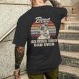 Il Miglior Papà Di Jack Russell Terrier Dad Everintage Retro Dog T-shirt da uomo con stampa posteriore Regalos para él