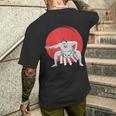Japaneseumo Wrestler Japan Anime メンズTシャツ バックプリント 彼への贈り物