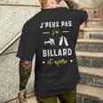 Je Peux Pas J'ai Billard Et Apéro Humour Billard T-shirt imprimé au dos Cadeaux pour lui