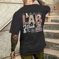 Lab Week 2026 Laboratory Tech Leopard Medical Technician Men's T-shirt Back Print Funny Gifts