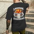 Laktosetolerant Meme Lustigeltsampezifisch Dank Meme T-Shirt mit Rückendruck Geschenke für Ihn