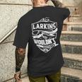 Larkins Thingです。 メンズTシャツ バックプリント 彼への贈り物