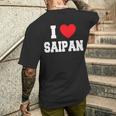 I Loveaipan 長袖tシャツ メンズTシャツ バックプリント 彼への贈り物