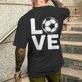 Loveoocer 愛を言うサッカー メンズTシャツ バックプリント 彼への贈り物