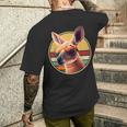 Lustiges Känguru Kostüm Outfit Retrointage Comics Kängurus T-Shirt mit Rückendruck Geschenke für Ihn