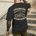 Motard Homme Moto Cadeau Motorcycle Motards Manche Longue T-shirt imprimé au dos Cadeaux pour lui