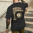 Musclehoals アラバマビンテージスタイル メンズTシャツ バックプリント 彼への贈り物