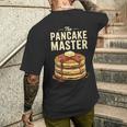 The Pancake Master シャツ 大人 キッズ メンズ レディース パンケーキ好き メンズTシャツ バックプリント 彼への贈り物