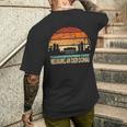 Panorama De Neubourg-Sur-Le-Danube T-shirt imprimé au dos Cadeaux pour lui