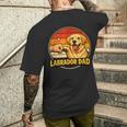 Papà Labrador Padrone – Il Migliore Amico Del Cane T-shirt da uomo con stampa posteriore Regalos para él
