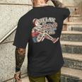 Relax My Tattoos Don't Like You Either Tattoos ボディーアート メンズTシャツ バックプリント 彼への贈り物