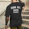 Sara All 2028Arah Duterte 2028 For Philippine President メンズTシャツ バックプリント 彼への贈り物