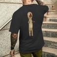Scp-173 メンズTシャツ バックプリント 彼への贈り物