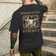Simmer Down カウボーイウエスタンウェア メンズTシャツ バックプリント 彼への贈り物