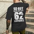 So Gut Kann Mit 62 Aussehen 62歳 男 還暦 メンズTシャツ バックプリント 彼への贈り物