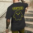 Spacetime-Tour Adipose アイコニックなscifiアドベンチャーファン メンズTシャツ バックプリント 彼への贈り物