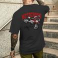 Supercross Motocross Gear Love Race Motorcycle メンズTシャツ バックプリント 彼への贈り物