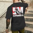 Supermoto スーパーモタード エンデューロ オートバイクロス メンズTシャツ バックプリント 彼への贈り物