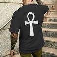 Symbole Ankh Croix Égyptienne T-shirt imprimé au dos Cadeaux pour lui