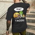 Taco Drôle Orgie De Tacos Cinco De Mayo Chemise Tacos T-shirt imprimé au dos Cadeaux pour lui
