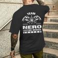 Team Nero 生涯会員向けギフト メンズTシャツ バックプリント 彼への贈り物