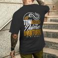 Tow Trucker Is My Name Overturn Is My Game Driver Wrecker 長袖tシャツ メンズTシャツ バックプリント 彼への贈り物