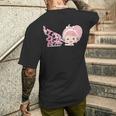 ひなビタ あのね！ めう06「テンポラル・フェージング・ストラクチャー」 メンズTシャツ バックプリント 彼への贈り物