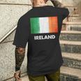 アイルランド国旗tシャツ メンズTシャツ バックプリント 彼への贈り物