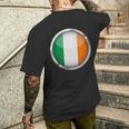アイルランド語のためのアイルランドの旗 アイルランドの旗のデザイン アイルランドの旗 メンズTシャツ バックプリント 彼への贈り物
