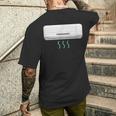 エアコンユニット メンズTシャツ バックプリント 彼への贈り物