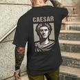 カエサル 古代ローマ ガイウス・ユリウス・カエサル ローマの歴史 メンズTシャツ バックプリント 彼への贈り物