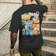 クレヨンしんちゃん アメコミ風のしんちゃん パーティタイム メンズTシャツ バックプリント 彼への贈り物