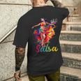 サルサダンス キューバダンス キューババカンス メンズTシャツ バックプリント 彼への贈り物