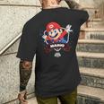 ザ・スーパーマリオギャラクシー・ムービー Mario Champion メンズTシャツ バックプリント 彼への贈り物